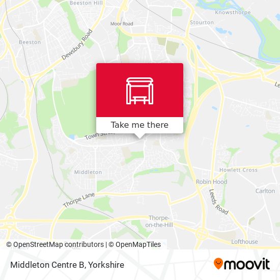 Middleton Centre B map