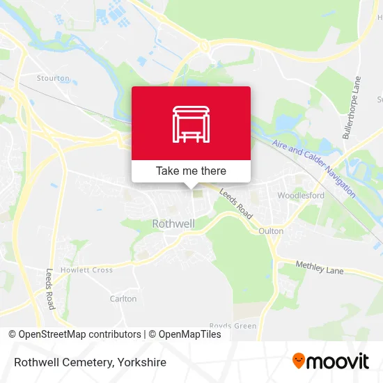 Rothwell Cemetery map