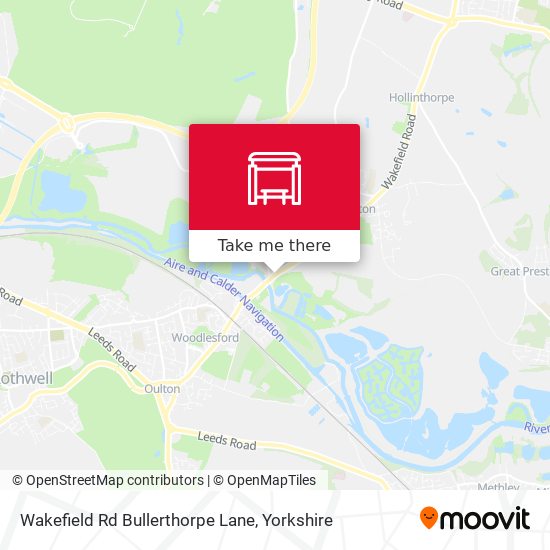 Wakefield Rd Bullerthorpe Lane map