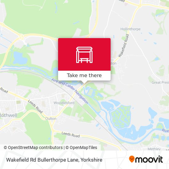 Wakefield Rd Bullerthorpe Lane map