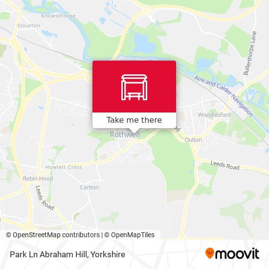 Park Ln Abraham Hill map