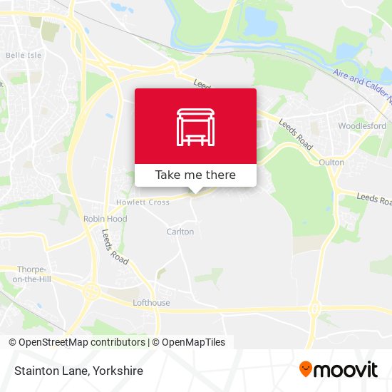 Stainton Lane map