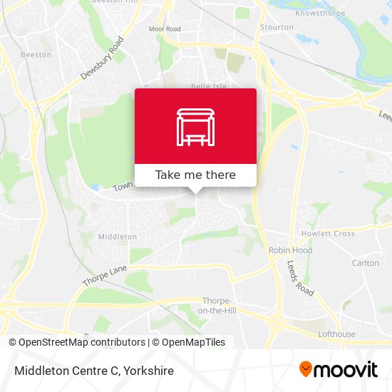 Middleton Centre C map