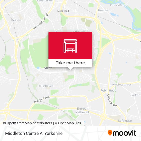 Middleton Centre A map