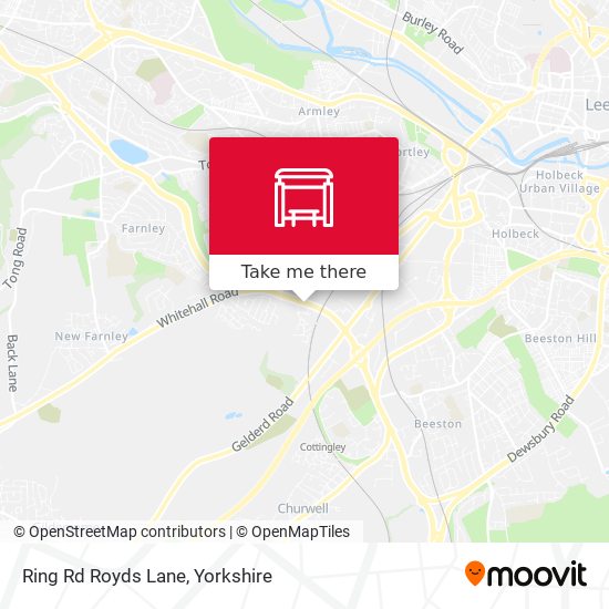 Ring Rd Royds Lane map