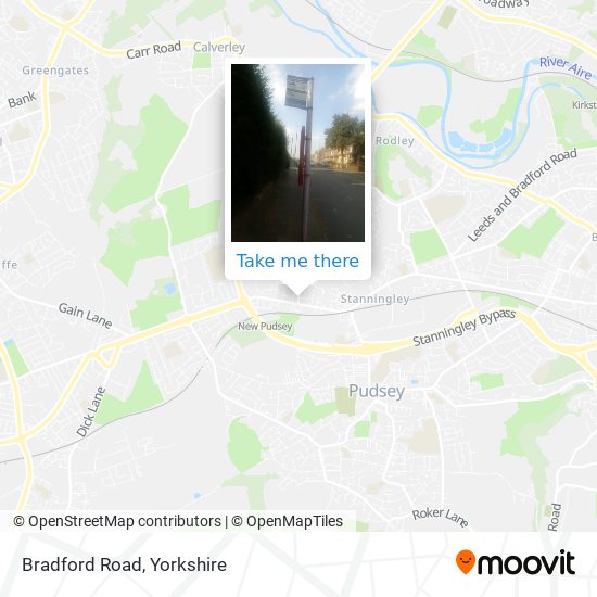 Bradford Road map