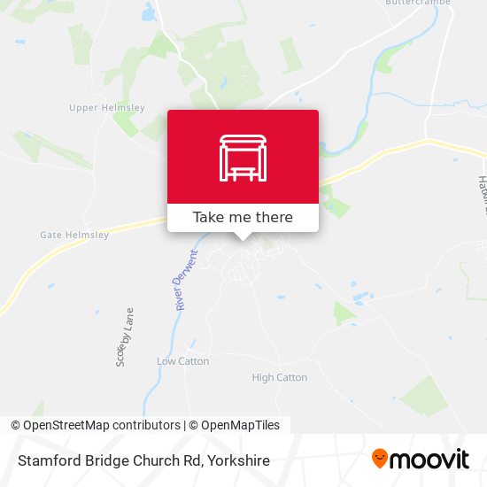 Stamford Bridge Church Rd map