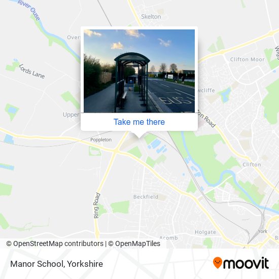 Manor School map