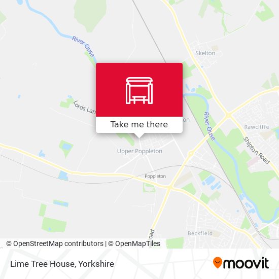Lime Tree House map