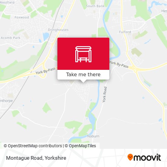 Montague Road map