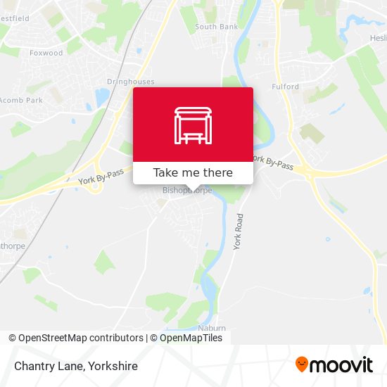 Chantry Lane map