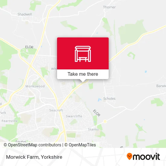 Morwick Farm map