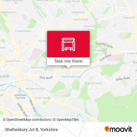 Shaftesbury Jct B map