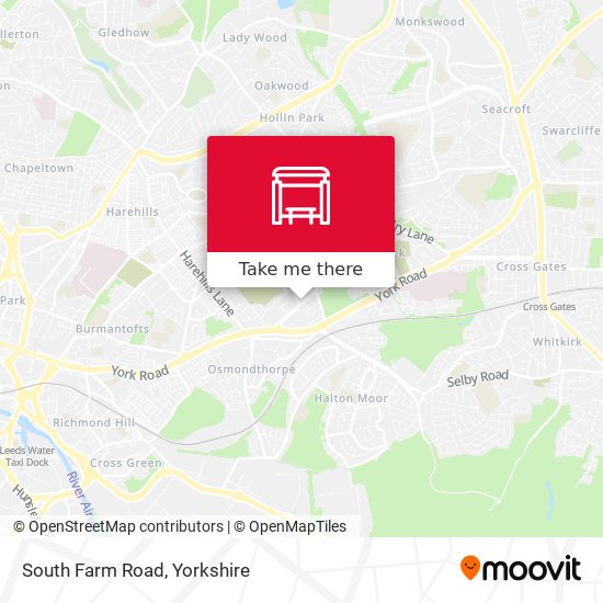 South Farm Road map