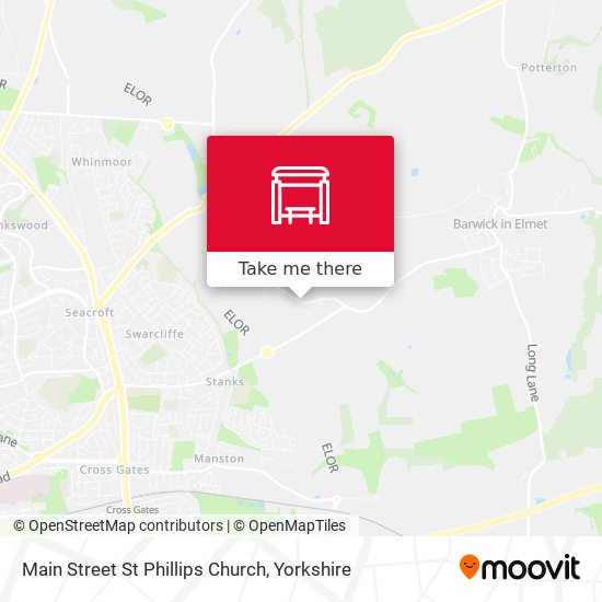 Main Street St Phillips Church map