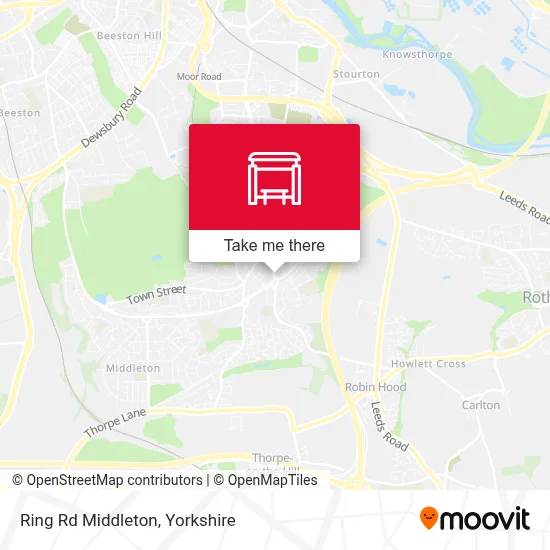 Ring Rd Middleton map