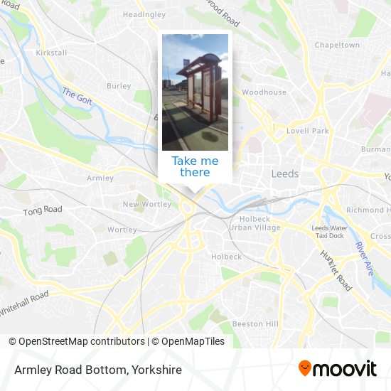 Armley Road Bottom map