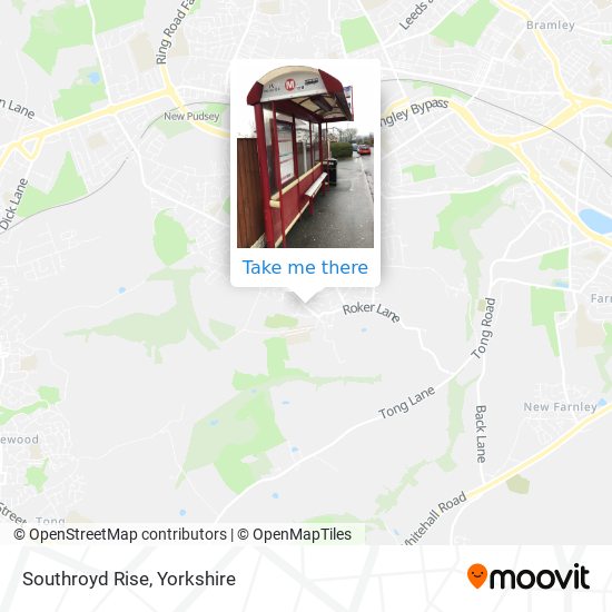 Southroyd Rise map