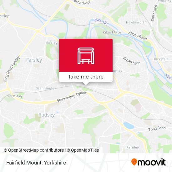 Fairfield Mount map