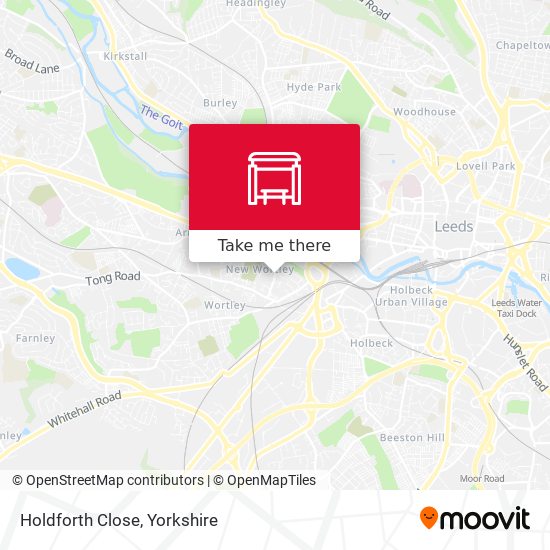 Holdforth Close map