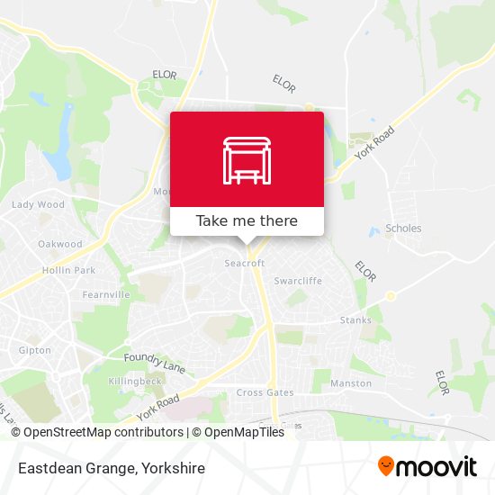 Eastdean Grange map
