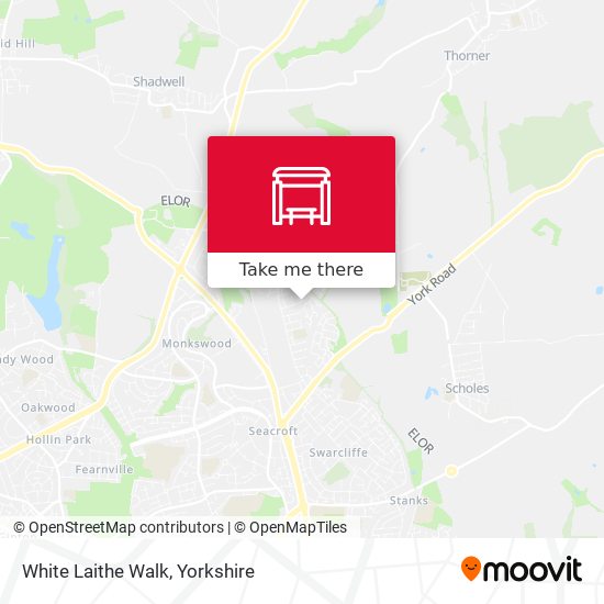 White Laithe Walk map