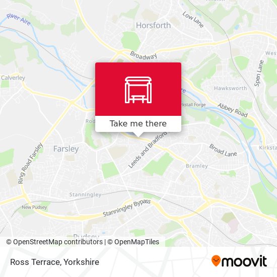 Ross Terrace map