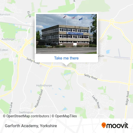 Garforth Academy map