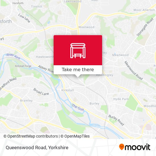 Queenswood Road map