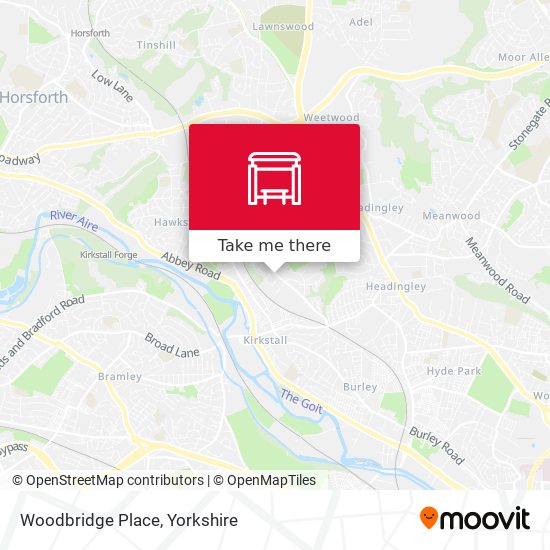 Woodbridge Place map