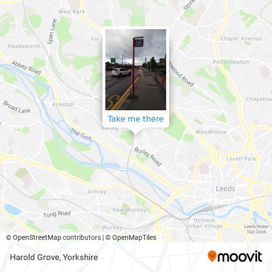 Harold Grove map