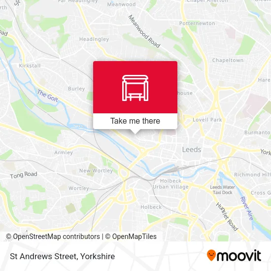 St Andrews Street map