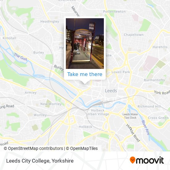 Leeds City College map