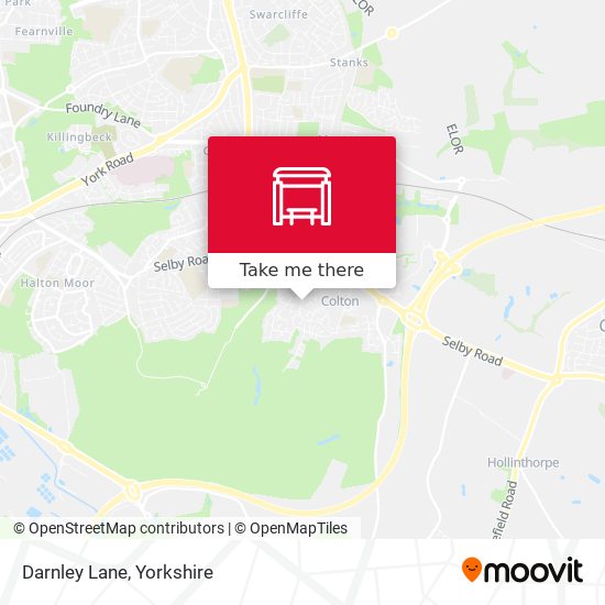 Darnley Lane map