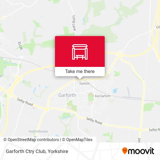 Garforth Ctry Club map