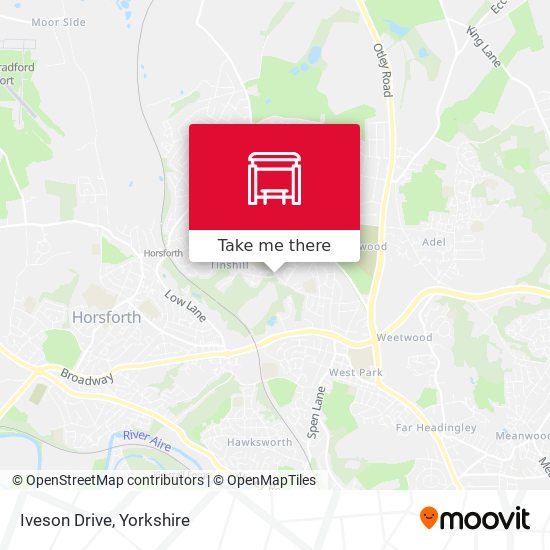 Iveson Drive map