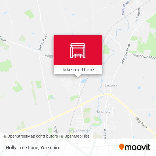 Holly Tree Lane map