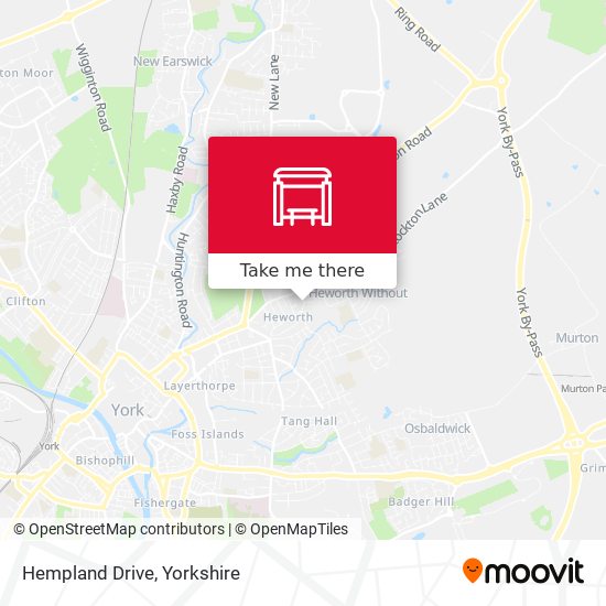 Hempland Drive map