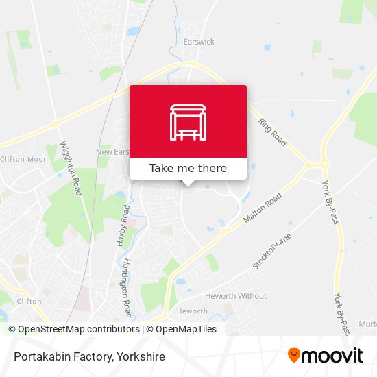 Portakabin Factory map