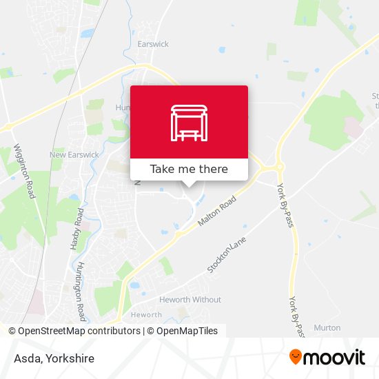 Asda map