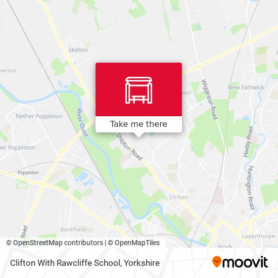 Clifton With Rawcliffe School map