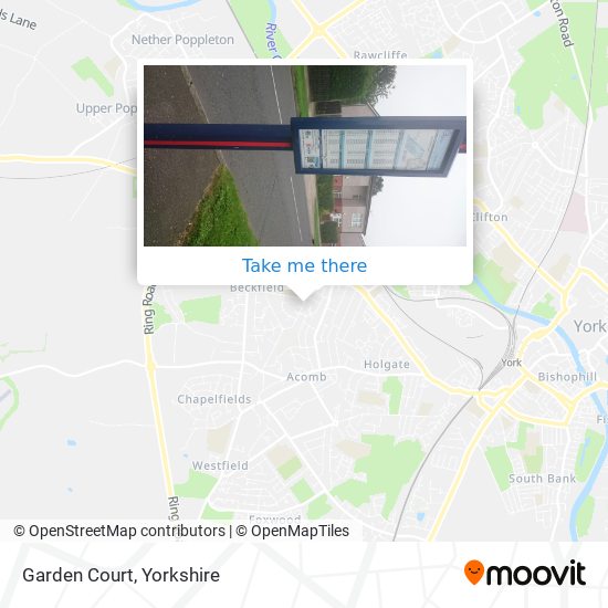 Garden Court map