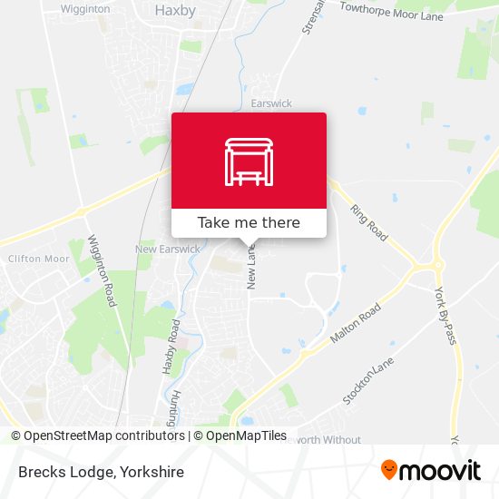 Brecks Lodge map