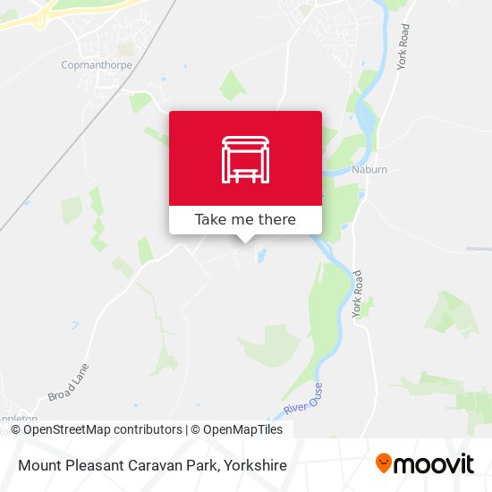 Mount Pleasant Caravan Park map