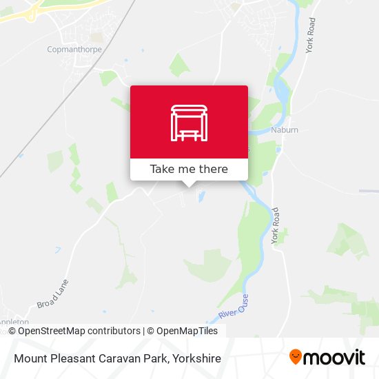 Mount Pleasant Caravan Park map