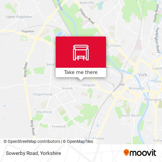 Sowerby Road map