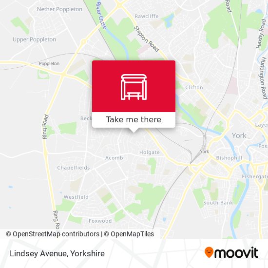 Lindsey Avenue map