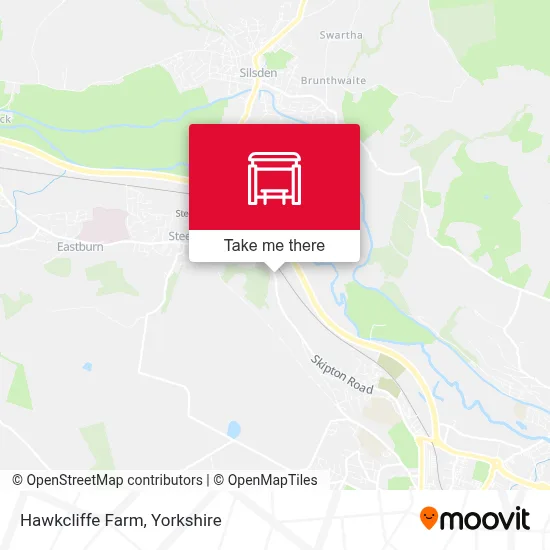 Hawkcliffe Farm map