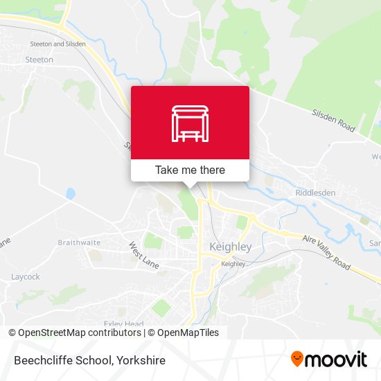 Beechcliffe School map