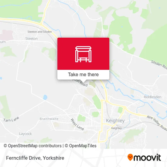 Ferncliffe Drive map